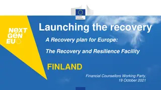Finland's Recovery and Resilience Plan for Europe: Overview of Key Initiatives