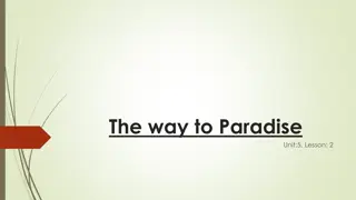 Journey to Paradise: Exploring the Ranks and Manners of the Faithful