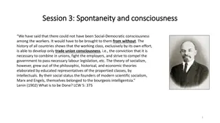 The Role of Consciousness in Social-Democratic Thought