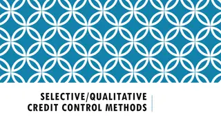 Qualitative Credit Control Methods Explained