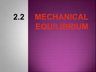 Understanding Mechanical Equilibrium in Physics