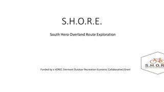 S.H.O.R.E. Project: Enhancing Cycling and Pedestrian Routes in South Hero