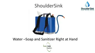 Introducing ShoulderSink: Mobile Hygiene Station for On-the-Go Hand Washing