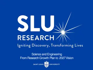 Advancements in Science and Engineering: A Vision for Growth and Innovation at SLU