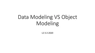 Understanding Data Modeling vs Object Modeling