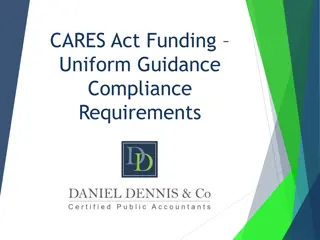 Understanding CARES Act Funding Compliance Requirements