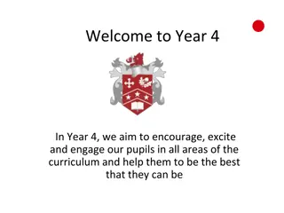 Welcome to Year 4: Engaging Curriculum and Values-Based Education