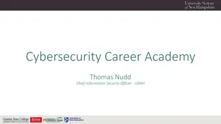 Cybersecurity Career Path Overview