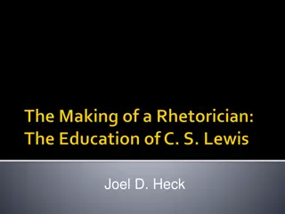 Influential Educators: Joel D. Heck, Flora Hamilton Lewis, and Beatrix Potter