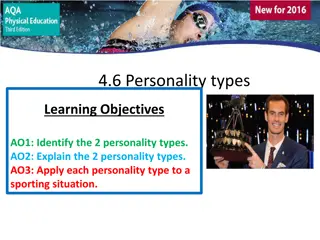 Personality Types in Sports