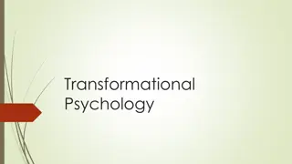Exploring Transformational Psychology Through History and Tradition