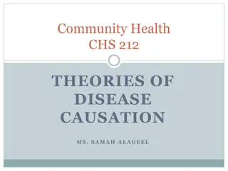 Theories of Disease Causation and Historical Perspectives