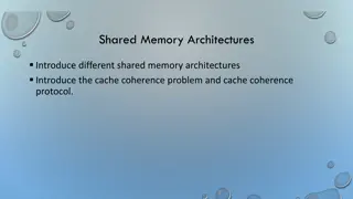 Understanding Shared Memory Architectures and Cache Coherence
