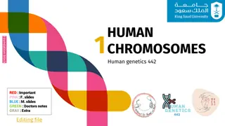 Human Chromosomes and Genetics in Health and Disease