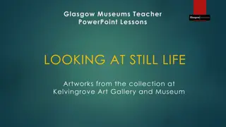 Still Life Art: Lessons from Kelvingrove Art Gallery