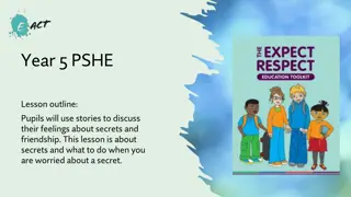 Exploring Secrets and Friendship Through Stories in PSHE Lesson