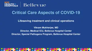 Critical Care Aspects of COVID-19 - Insights from Dr. Vikram Mukherjee, MD