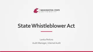 Overview of State Whistleblower Act in Washington State