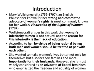 Women's Rights Advocacy in Historical Perspective
