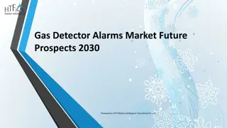 Gas Detector Alarms Market Future Prospects 2030