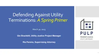 Defending Against Utility Terminations: A Spring Primer