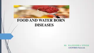 Food and Water-Borne Diseases: Causes and Classification