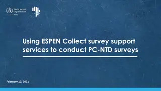 ESPEN Collect Survey Support Services for PC-NTD Surveys