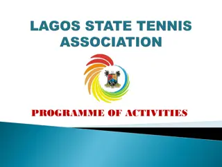 Tennis Programme of Activities for Lagos State