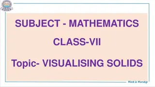 Geometric Shapes through Visualization in Mathematics for Class 7