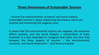 Understanding the Three Dimensions of Sustainable Tourism