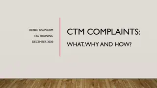 Understanding CMS Complaint Tracking Module (CTM) for Medicare Plans
