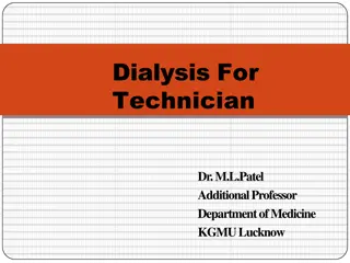 Dialysis for Technicians - Indications, Modalities, and Principles Explained