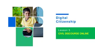 Civil Discourse Online in Digital Citizenship Lesson 5