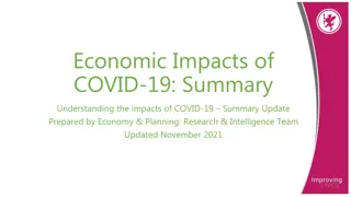 UK Economic Activity Update: Impact of COVID-19