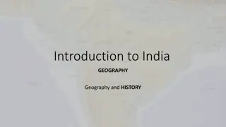 Insights into India: Geography and History
