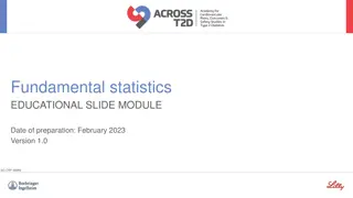 Statistical Methods for Clinical Endpoints in Diabetes Research