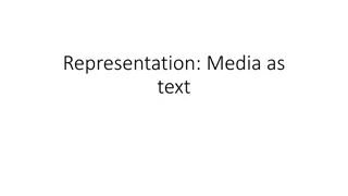 Representation in Media Studies