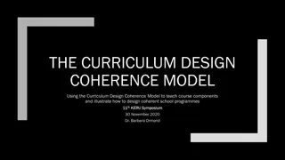 Enhancing Teaching Through Curriculum Design Coherence Model