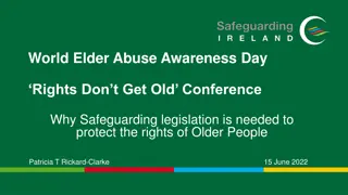 Safeguarding Legislation for Protecting the Rights of Older People in Ireland