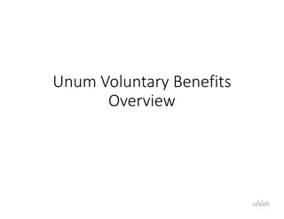 Unum Voluntary Benefits Overview