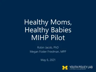 Enhancing Maternal and Infant Health: Healthy Moms, Healthy Babies MIHP Pilot Evaluation