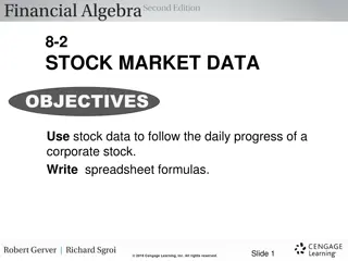 Stock Market Data Analysis