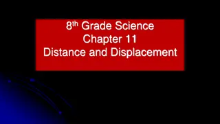 Distance and Displacement in Science