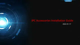 IPC Accessories Installation Guide 2022 - Camera Mounts & Electric Box Plates