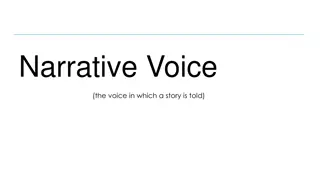 Narrative Voice in Fiction Writing