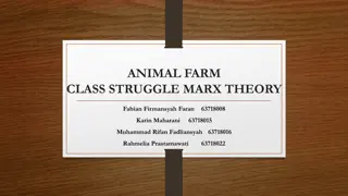 Class Struggle in Animal Farm through Marxist Ideology