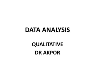Qualitative Data Analysis Techniques in Research