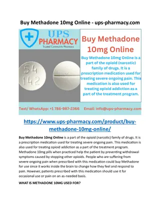 Buy Methadone 10mg Online - ups-pharmacy.com