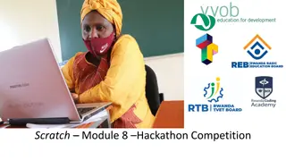Scratch Module 8 Hackathon Competition Guidelines