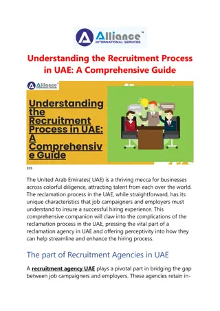 Understanding the Recruitment Process in UAE: A Comprehensive Guide